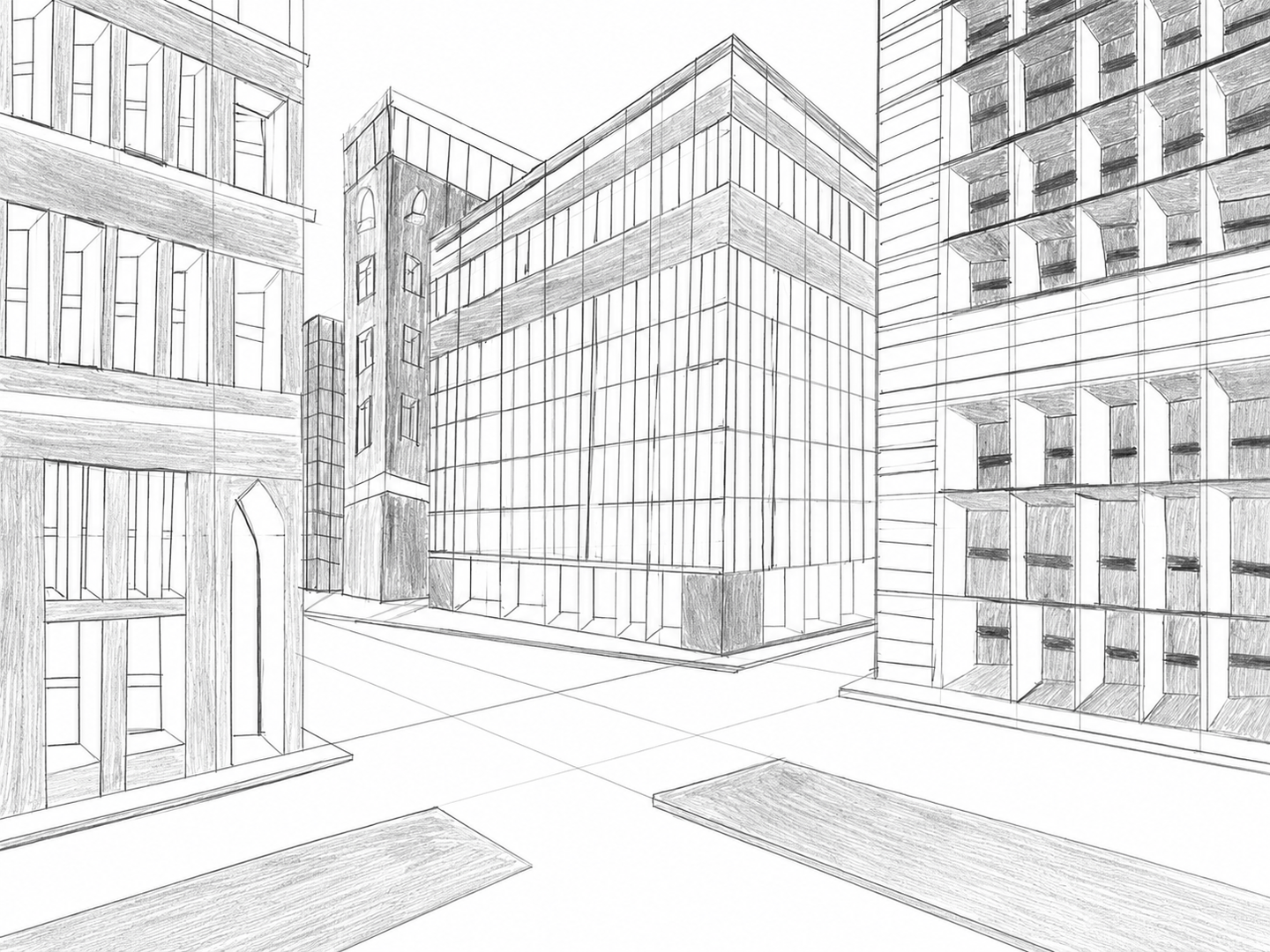 Two-Point Perspective Drawing